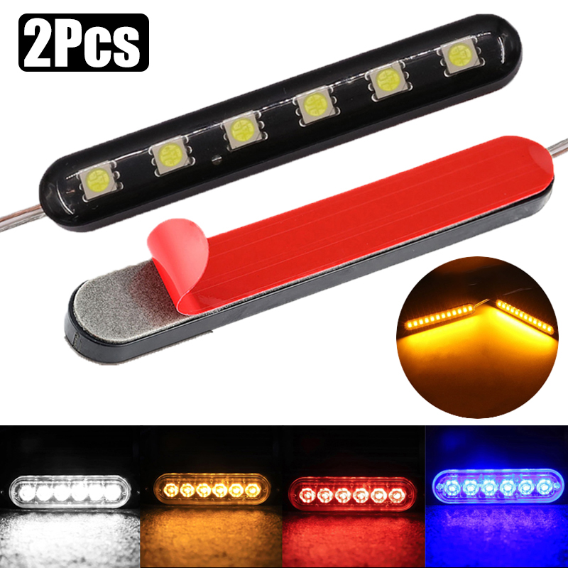 Photography Lighting Grid - 1/2Pcs 6 LED 12V Strobe Light