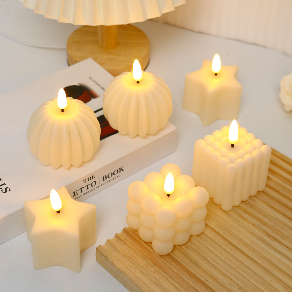 Led Candle  Cube for Wedding,  - Photography Lighting 评论和价格
