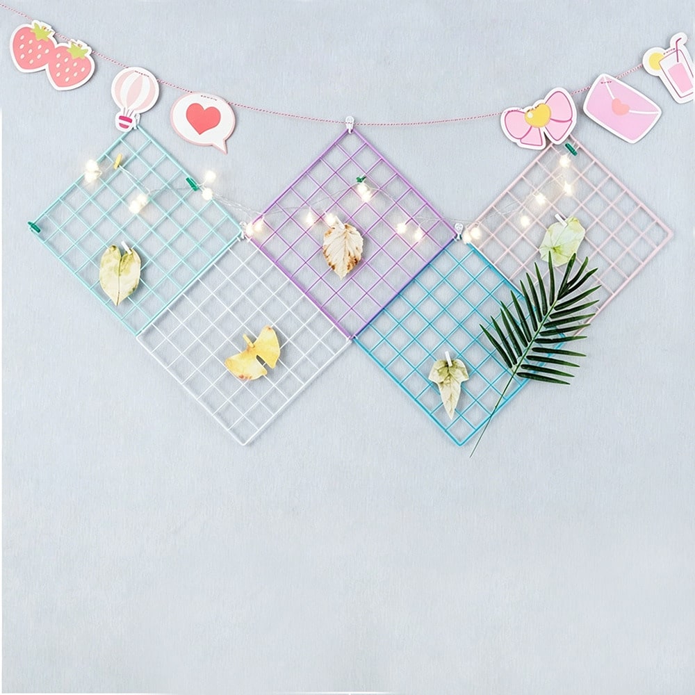 Pastel Color 30CM Square Wire  - Photography Lighting Grid 评论和价格