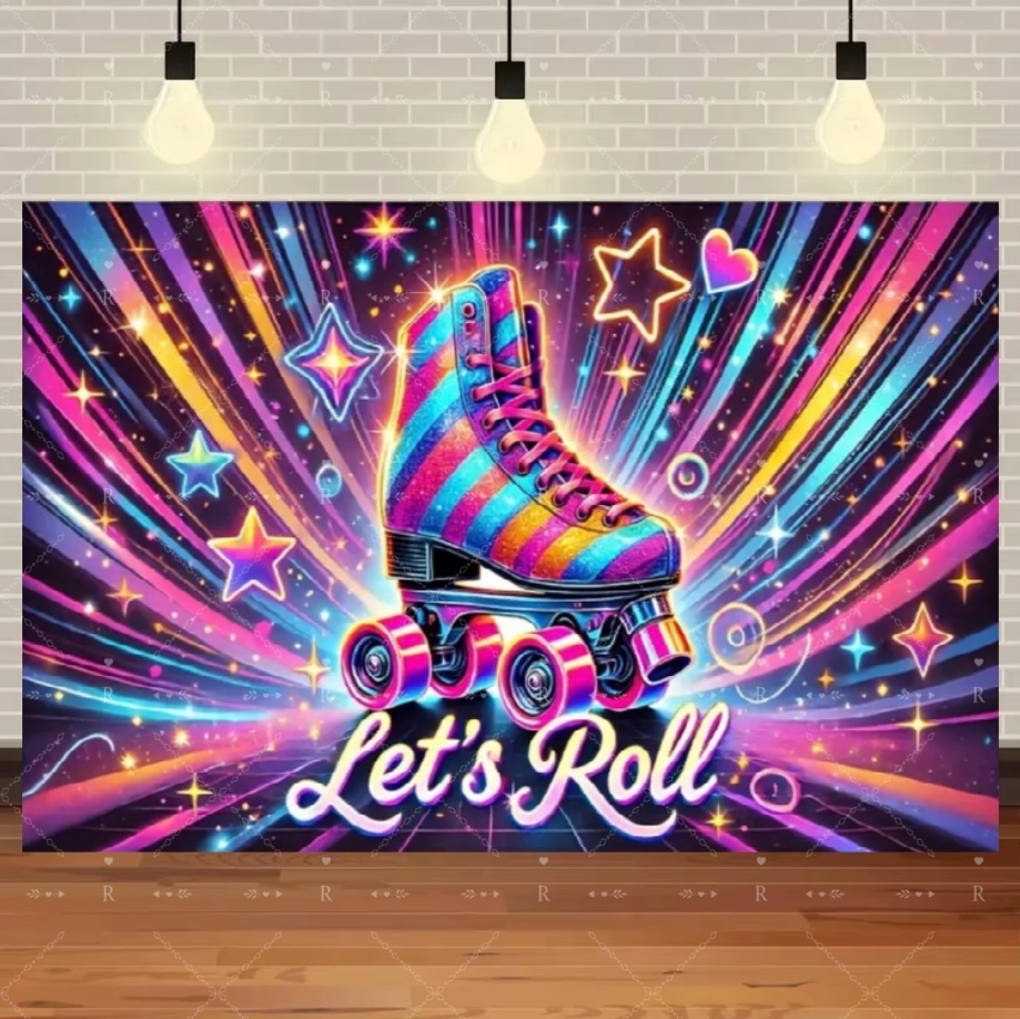 Roller Skating Shoes Theme Bir - Photography Lighting Background 评论和价格