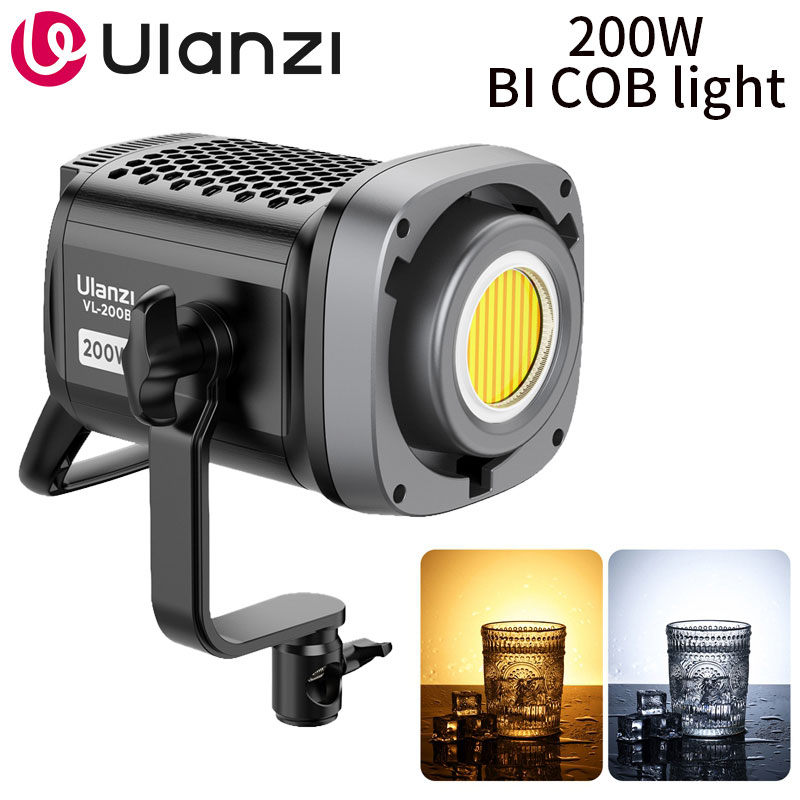 Ulanzi VL-200Bi 200W Bi-Color  - Photography Lighting App 评论和价格